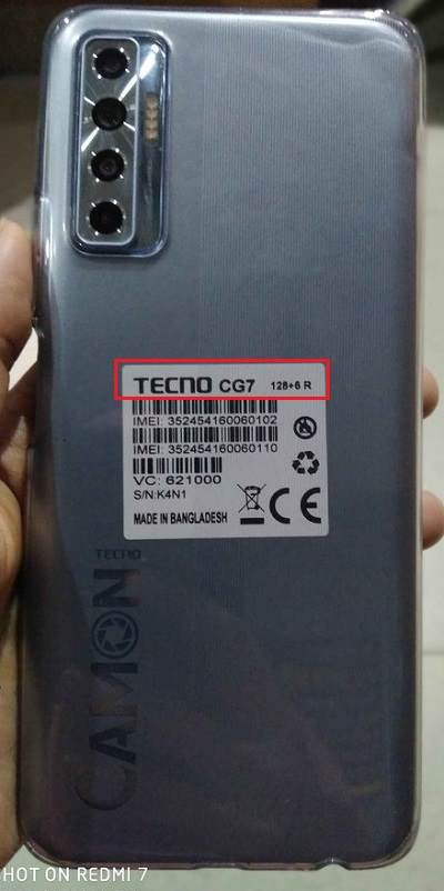Tecno CG7 Flash File Without Password