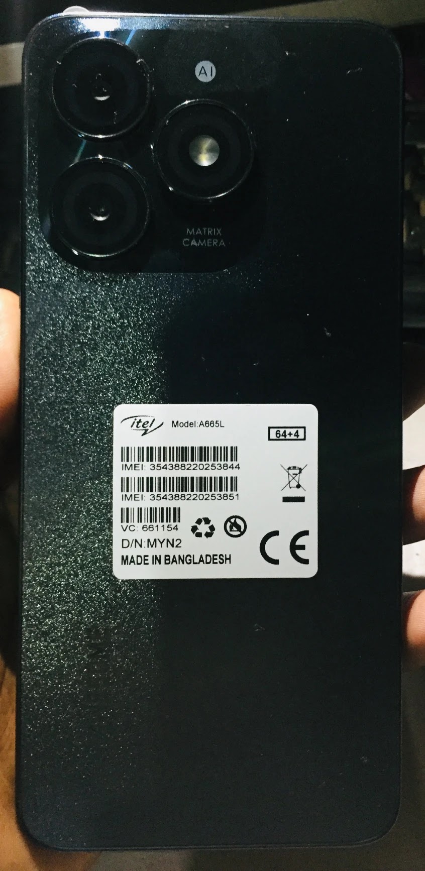 iTel A70 A665L Flash File