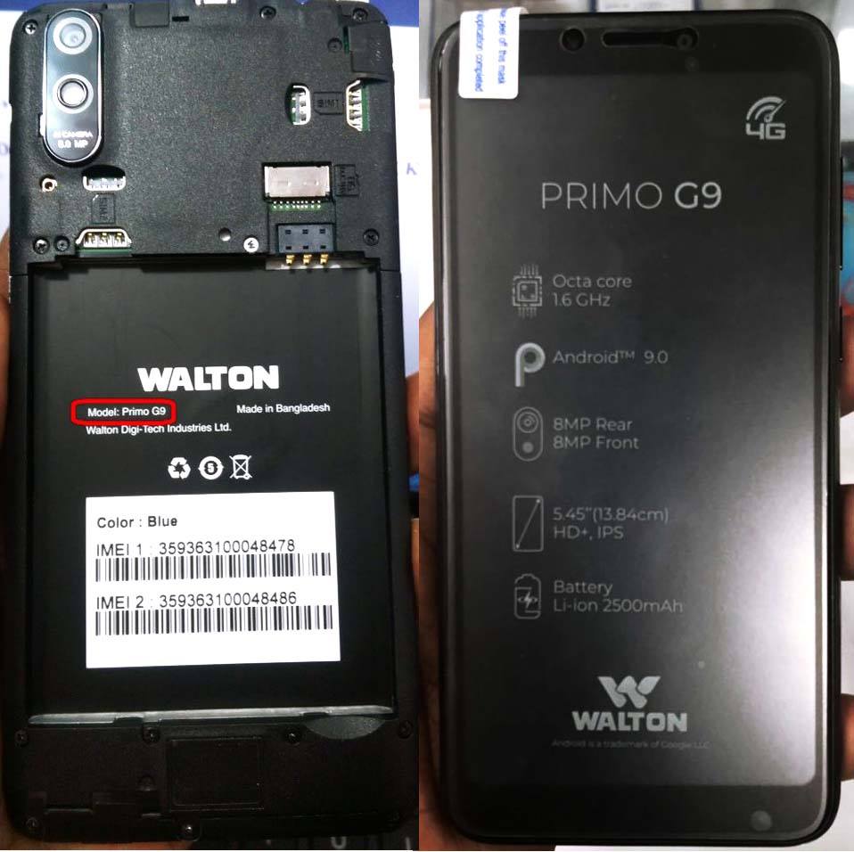 Walton Primo G9 Flash File