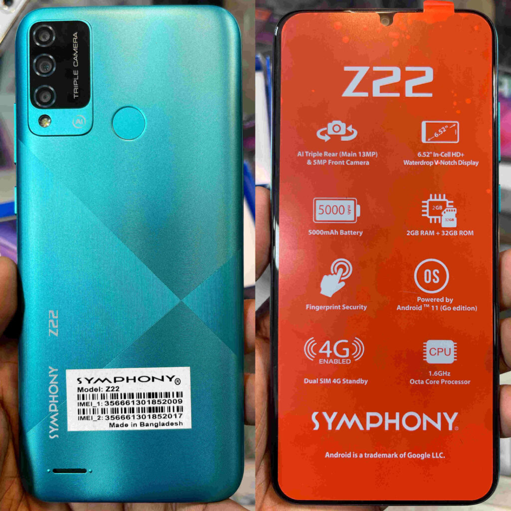 Symphony Z22 Flash File