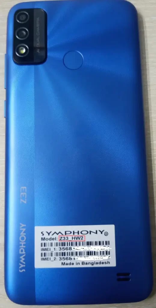 Symphony Z33 Flash File