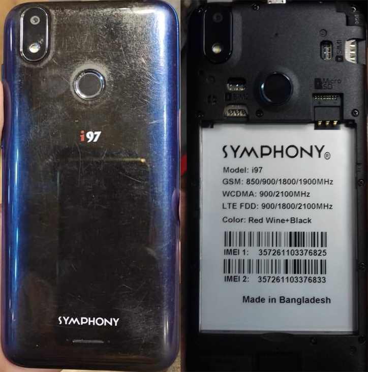 Symphony i97 Flash File