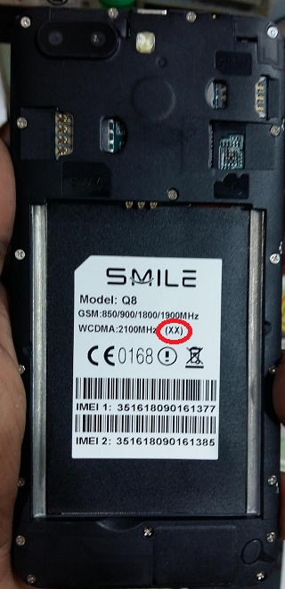 Smile Q8 XX Firmware
