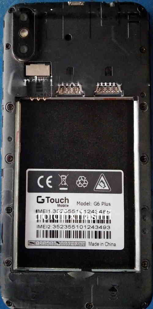 Gtouch G6 Plus Flash File