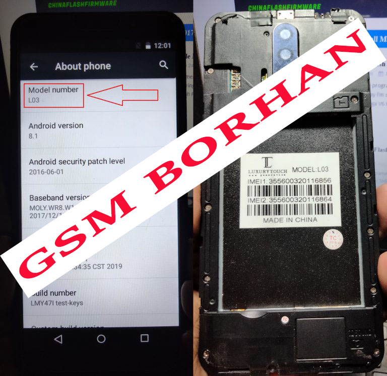 Luxury Touch L03 Flash File