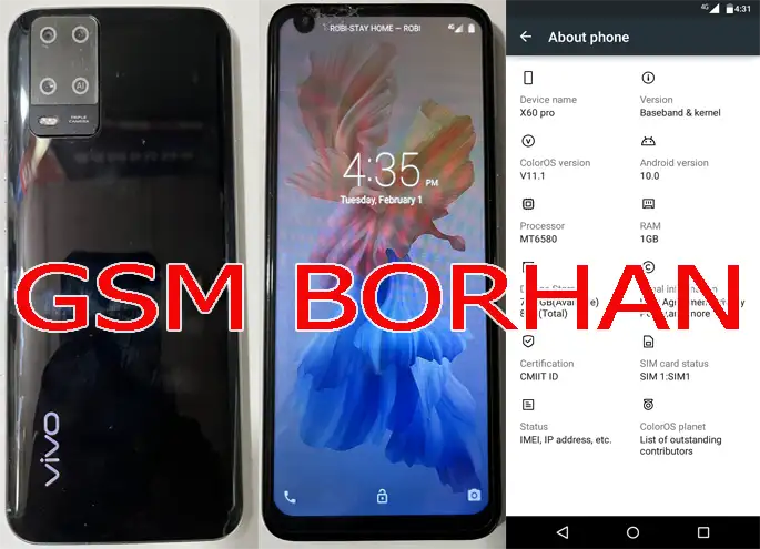 Vivo Clone X60 Pro Flash File